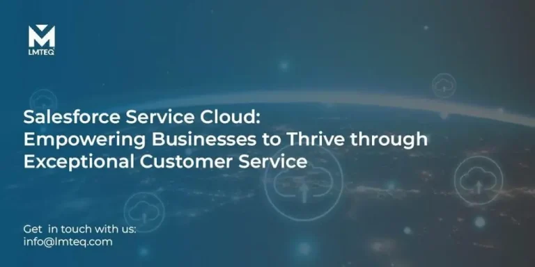 empowering businesses to thrive through exceptional customer service Salesforce Service Cloud enables businesses to excel by providing exceptional customer service solutions.