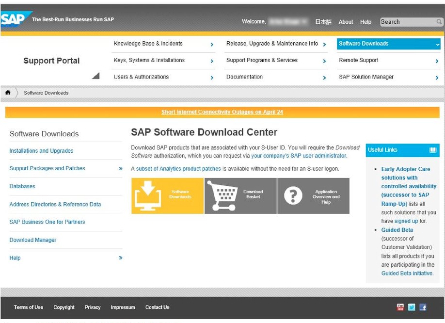 SAP Maintenance Planner SAP Fiori