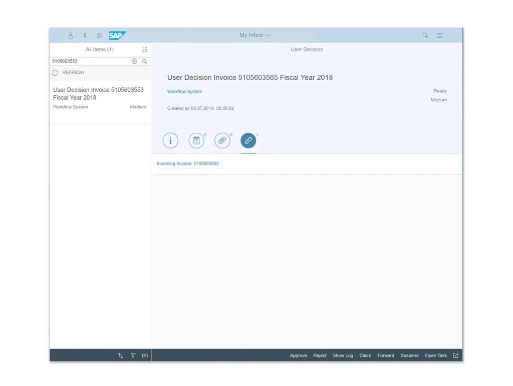 SAP Fiori Approve Supplier Invoice App SAP MM Fiori apps