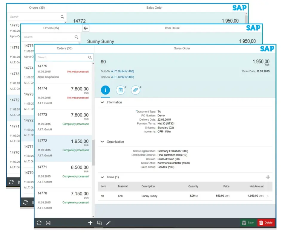 Sales Order Create in SAP sap sd fiori apps