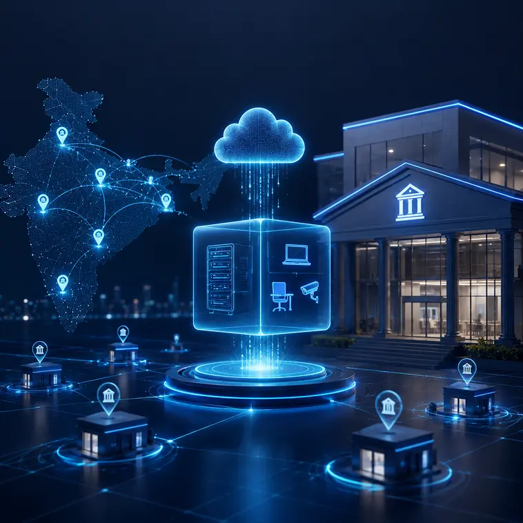 unifying it and non it asset visibility for branches at a leading indian bank ServiceNow Solutions for TMT Industry
